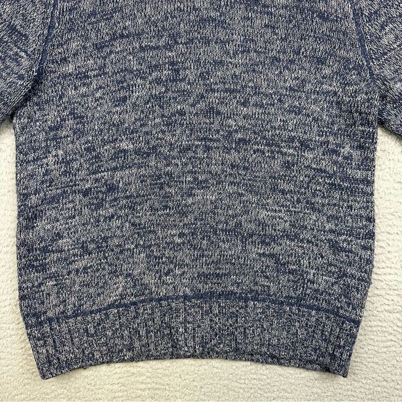 Levis Knit‎ Sweatshirt Mens Medium Blue Gray Pullover Sweater Winter Casual - Picture 4 of 15